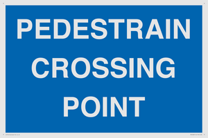 PEDESTRAIN CROSSING POINT